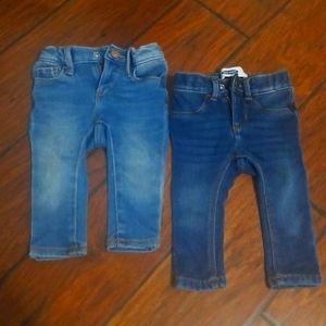 Denim Jean's, girl, 12-18 months
